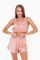 Женская пижама с шортами, шелк Армани, фреза, Serenade модель 88-7