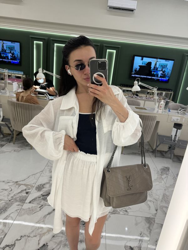 Комплект в білому кольорі / s-m-l